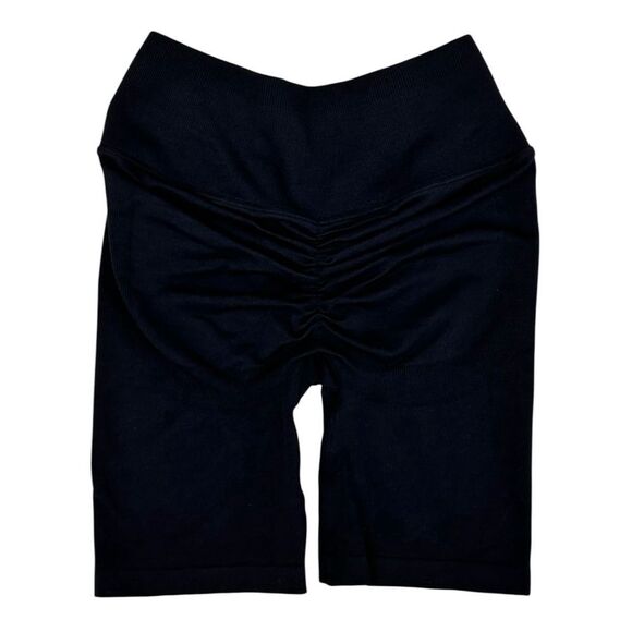 SKIMS Contour Lounge Biker Shorts in Black - Picture 6 of 7